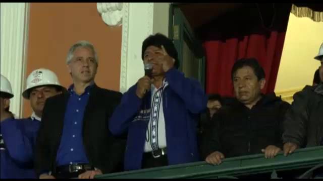 Evo Morales, el ganador de la elección presidencial en Bolivia 1413146256_185646_52932100_fotograma_9