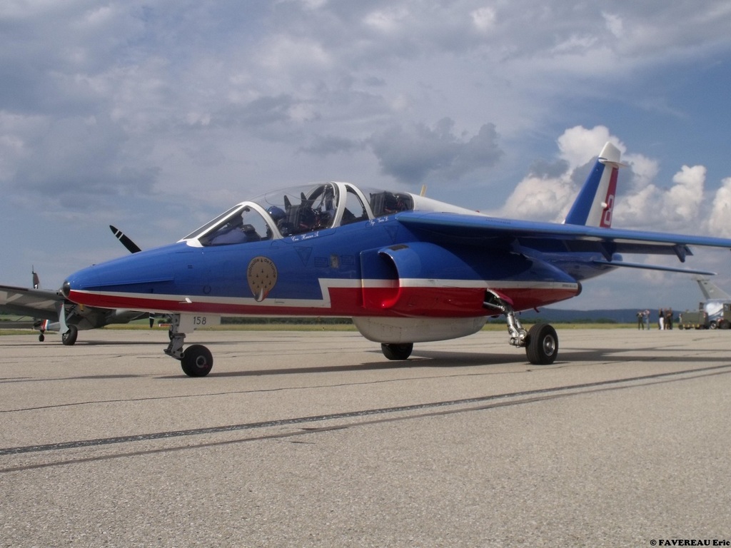 Meeting Aérien des 70 ans de l'EPA à Grenoble le 22 Mai ! Alphajet