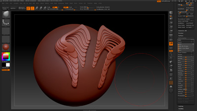 TUTO Création de formes avec des masques. ZBrush4r2 V007