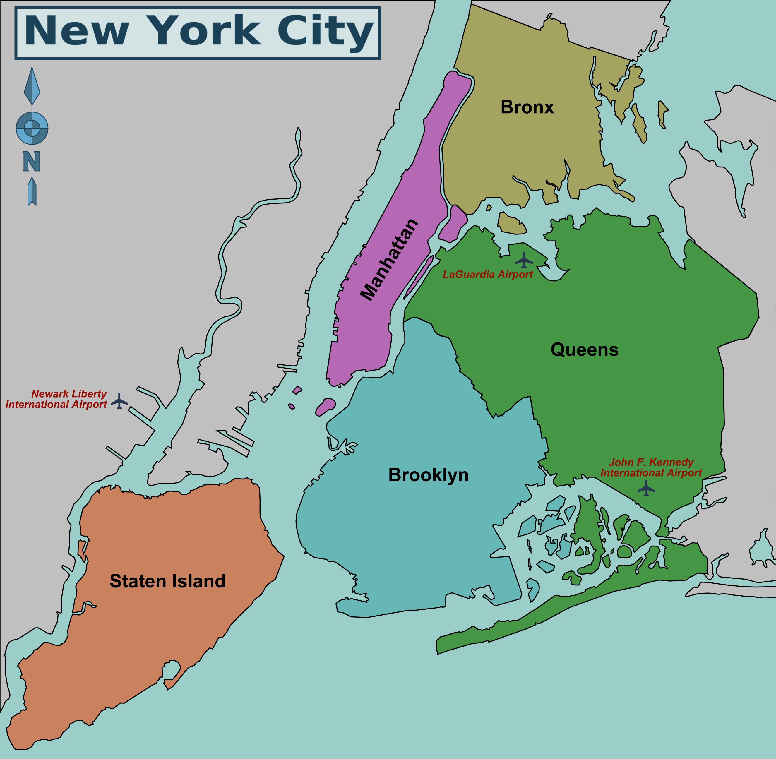 Regiones - Distritos Mapa-distritos-nueva-york