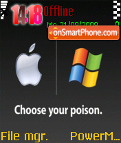 tema Poison XP para Nokia 6682 Theme_63030