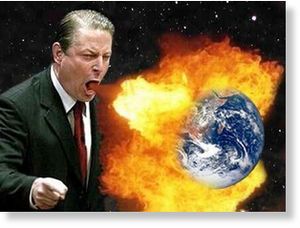 Veranos fríos y aumento de la superficie antártica: ¿Qué pasó con el calentamiento global? Gw_al_gore_fire