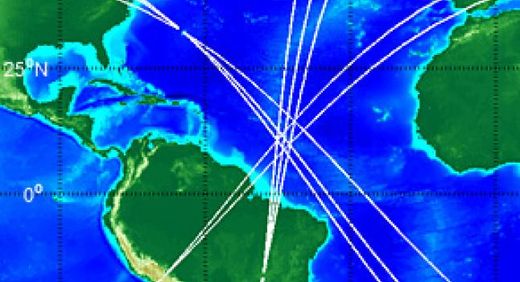 Asteroide 2014 AA del tamaño de un coche cayó en el Atlántico Asteroide_2014AA_infrasound