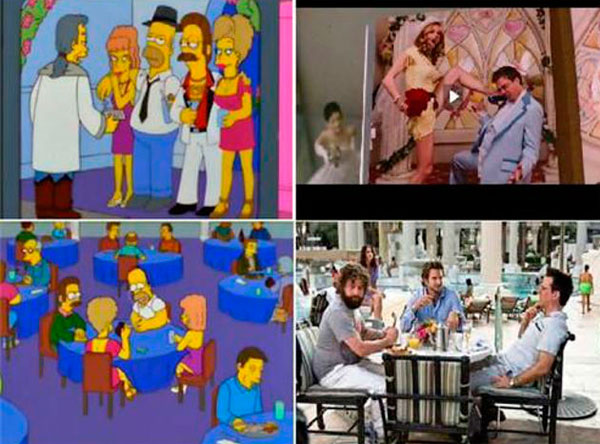 'Los Simpson' y su divertida comparación con 'Resacón en Las Vegas'  154036