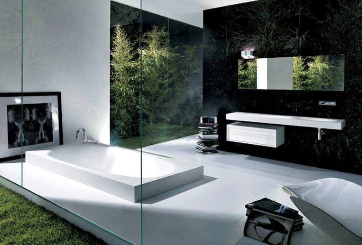 Parte exterior.. Shape-modern-bathroom