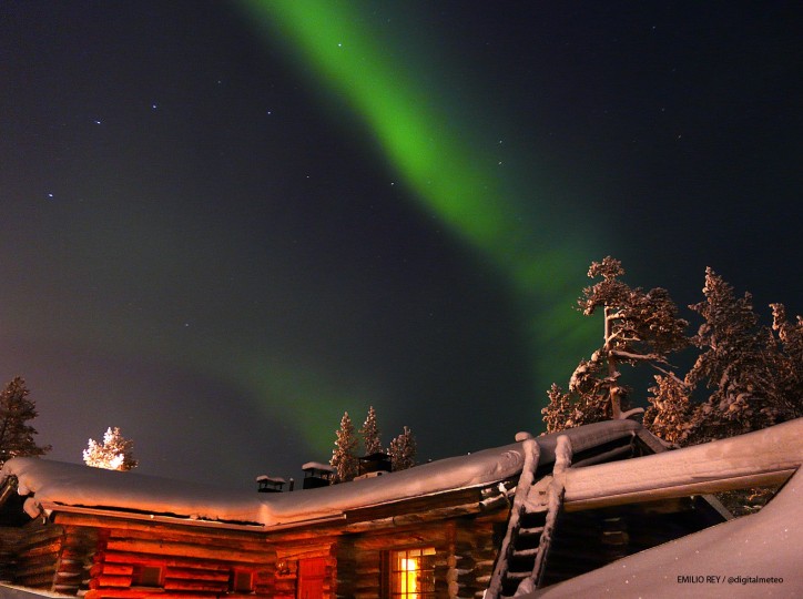 Imágenes de Auroras Boreales tomadas en Laponia 51312-724-540