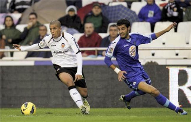 11ªJORNADA| Feghouli y el Valencia acentúan la crisis del Getafe 1319911244051