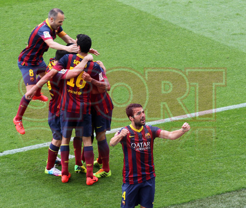 صور : مباراة برشلونة - أتليتيكو مدريد 1-1 ( 17-05-2014 ) 1400357397571