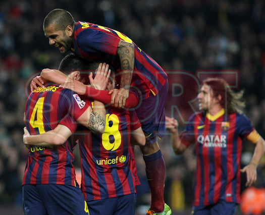 صور مباراة برشلونة - رايو فاليكانو  6-0 ( 15-02-2014 )  1392501053122