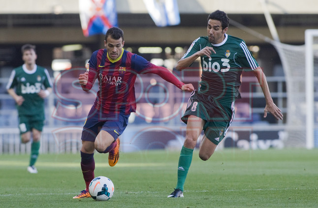 صور : مباراة برشلونه ب - بورفيرادينا  1-0 الهدف جاء عن طريق ركلة جزاء نفذها ساندرو راميريز في الدقيقة 93  1394390686485