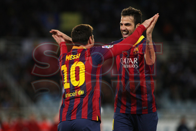 صور مباراة ريال سوسيداد - برشلونة 1-1 ( 12-02-2014 ) اياب نصف نهائي كأس ملك اسبانيا 1392247295438