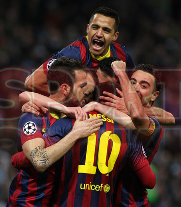 صور : مباراة مانشستر سيتي - برشلونة 0-2 ( 18-02-2014 )  1392762777048