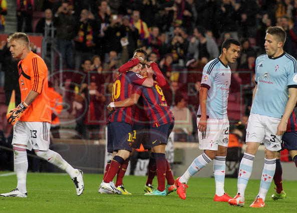 صور : مباراة برشلونة - سيلتا فيغو  3-0 ( 26-03-2014 ) 1395914669969
