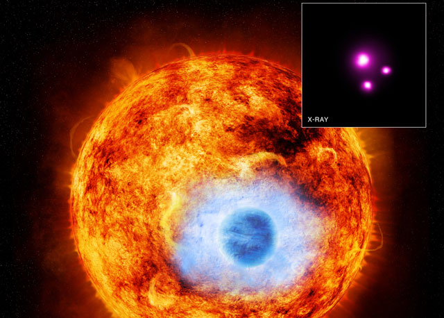 Observan en rayos X el tránsito de un planeta fuera del Sistema Solar 1375197485_0