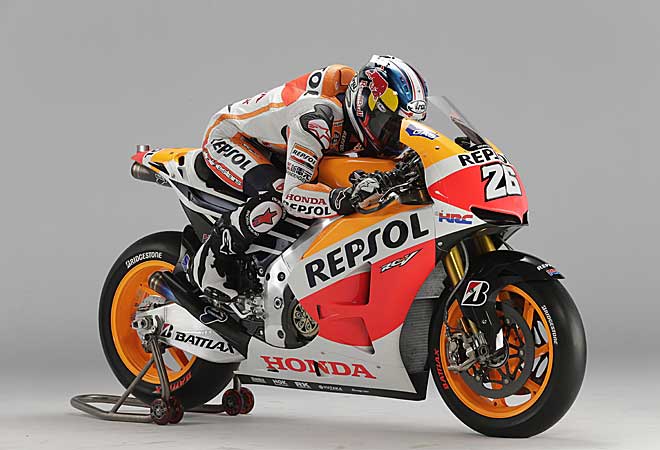 Dani Pedrosa y Marc Márquez presentan la nueva Honda Repsol 1359048783_extras_albumes_0