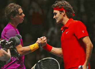 Exhibitions Nadal-Federer Zurich & Madrid 2010 1292756503_0