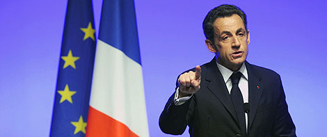 Sarkozy confirma el regreso francés al mando de la OTAN: 'Ha llegado el momento' 1236794466_0