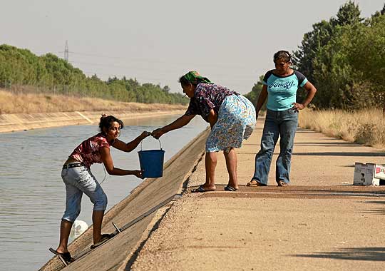 Caldera dice el campamento de rumanos en Albacete es legal! 1186727224_extras_albumes_1