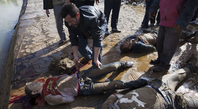 Hallados unos 80 cadáveres en el río que atraviesa la ciudad siria de Alepo 1359464324_0