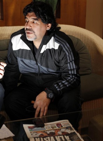 Maradona: "Veo al Kun en el Madrid" 1298539724_0