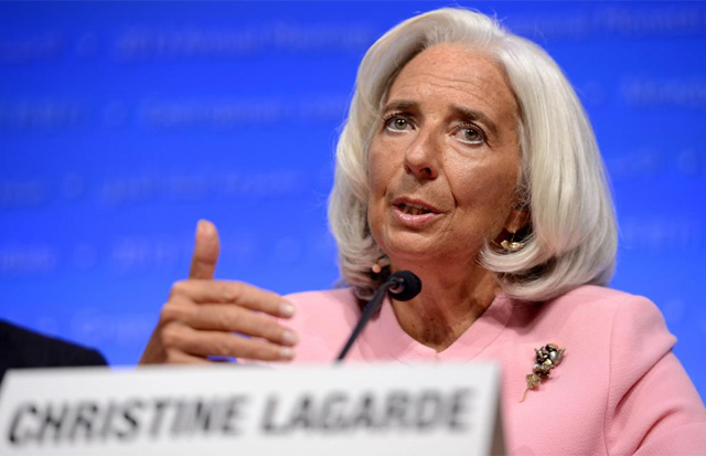 Lagarde cree que España debe concentrarse en combatir el desempleo 1381421654_0