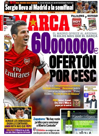 ¿Está el Madrid molestando para que el fichaje de Cesc se encarezca? 1297406095_0