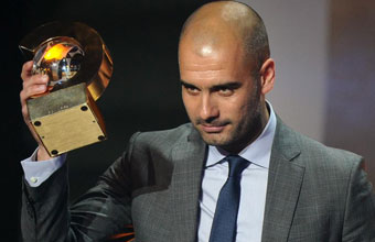 Pep mejor entrenador del año; Discurso impecable 1326133586_extras_portada_1