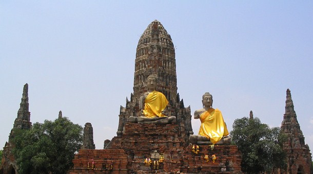 20 mejores países de Oriente Wat-wattanaram-ayuthata