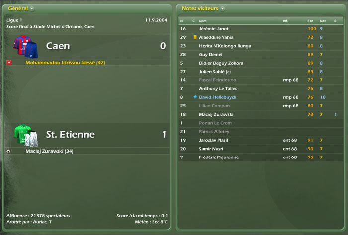 [FM2005] Un lyonnais chez les verts ! - Page 2 Caenl101