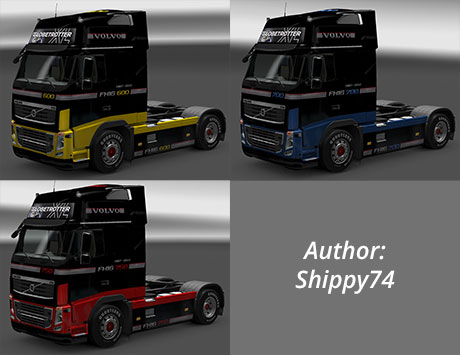 3 Volvo skin pack Three-volvo