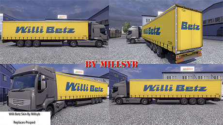 Willi Betz trailer Willi-betz