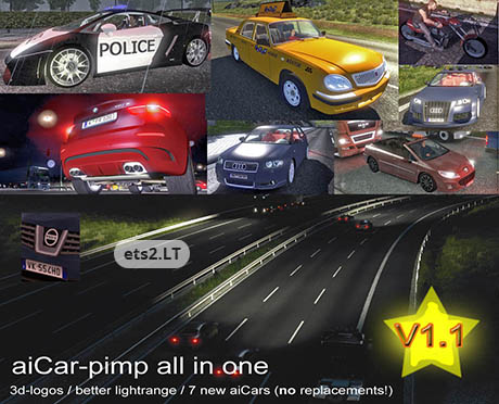 AI Car All In One Pack – 7 New AI Cars and More AiCarallinone