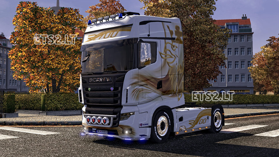 Skins Gold-scania