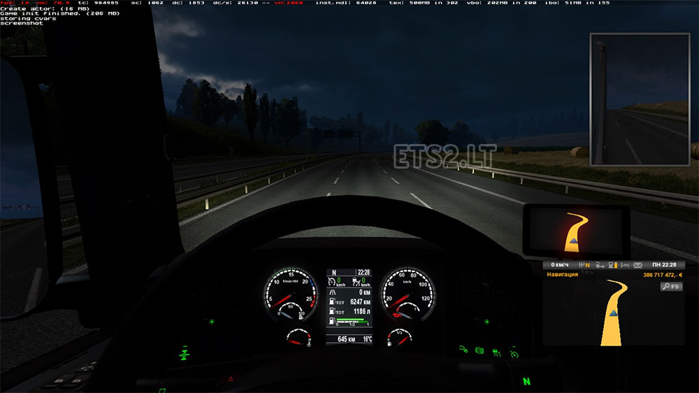 Scania Display Rework (RS edit) Mb