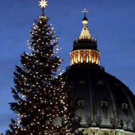 Un programme intense pour Benoît XVI ... 141210_sapin_vatican