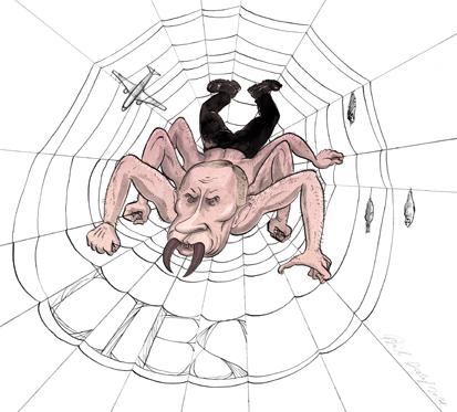 Et en Russie ! - Page 26 Putin-spider