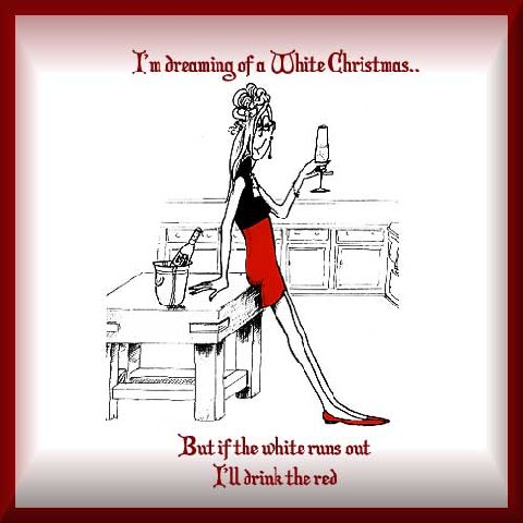 Hey Giada !! FunnyChristmasWineCartoon