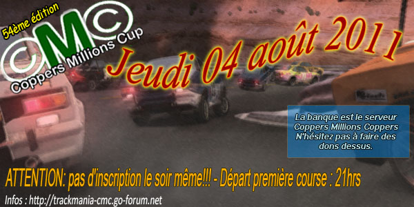 CMC54: la course de Août 2011  Cmcaout11