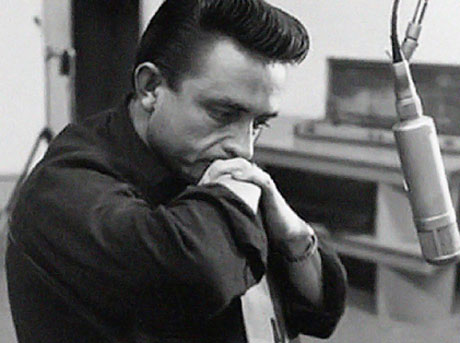 50's rockabilly recording session photos Cash2