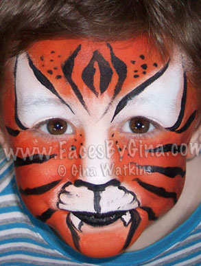 Preparing for a Jungle Themed Party Orange-tiger