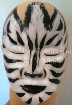 Preparing for a Jungle Themed Party Zebra