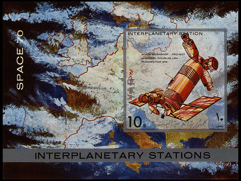 Skylab: 35è anniversaire Yemen_ar_1971_space70_10blimp_800x600