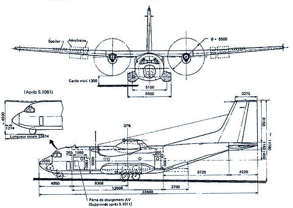 identification helice d avion Transall1