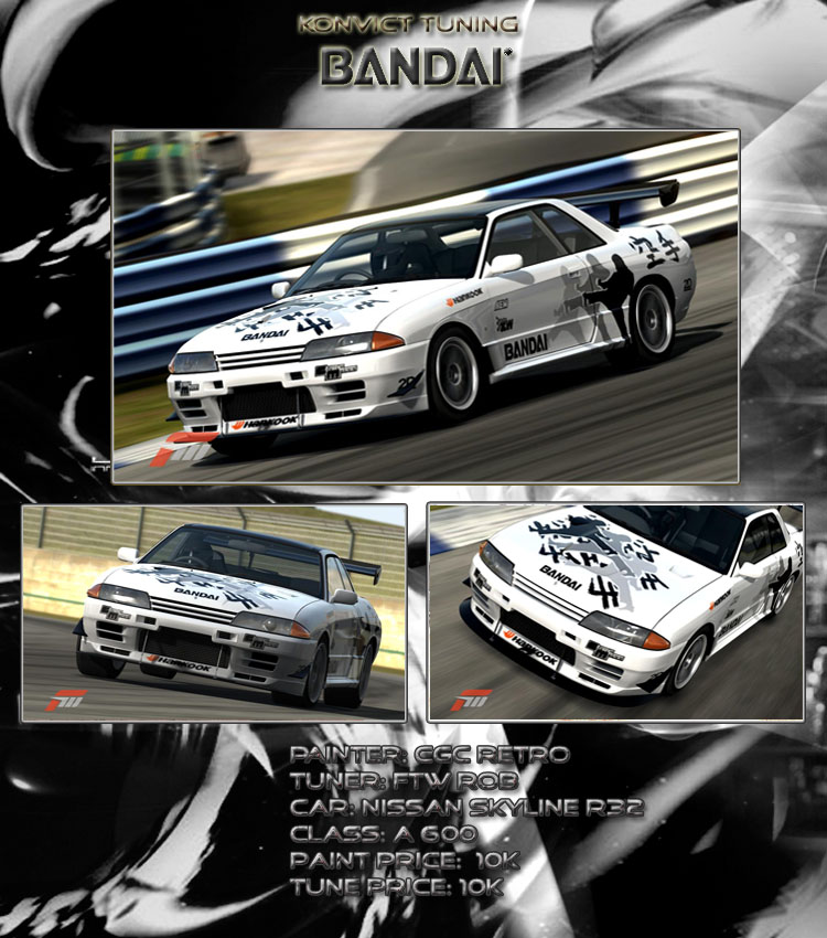 [Konvict Tuning] BANDAI Skyline R32! 4602574910_439ca71f1d_o