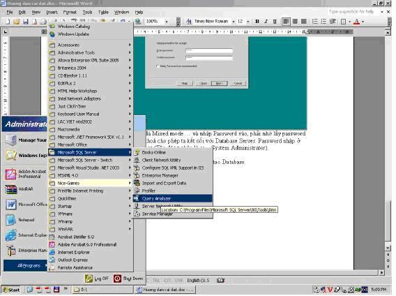 Hướng dẫn cài đặt SQL Server 2000 533322142_4d134169d5_o