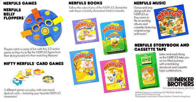 Nerfuls (PARKER BROTHERS / KENNER) 1987  5114693527_16c7bfb07f_z