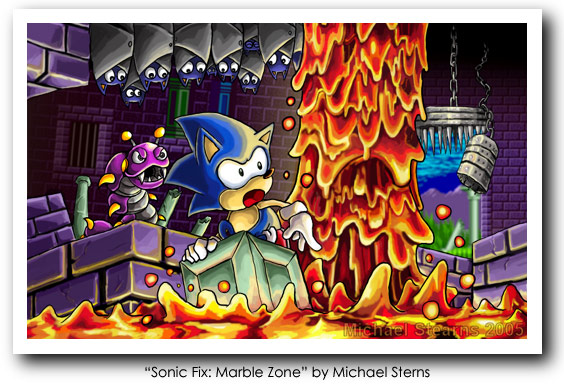 The Most Stunning Sonic the Hedgehog Artwork 2071745029_cc9f19c06e_o