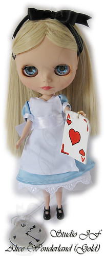 ( BLYTHE) Alice Wonderland Dark & Gold ON EBAY 2463343107_e649b59475