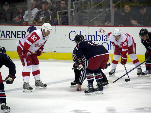 Red Wings and Blue Jackets meet in a home and home series this weekend starting tonight in Columbus 2354814503_6c82117c1e