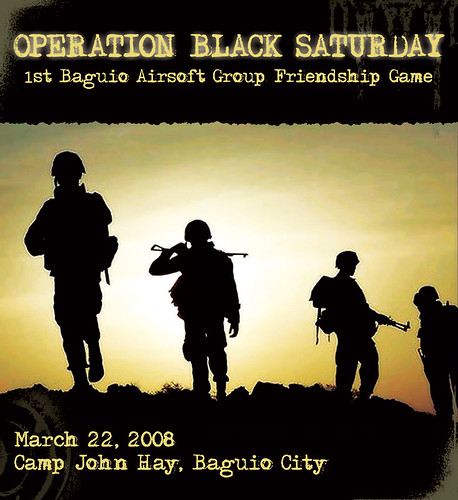 1st B.A.G. Friendship Game / Operation Black Saturday 2330380431_c1e6167682